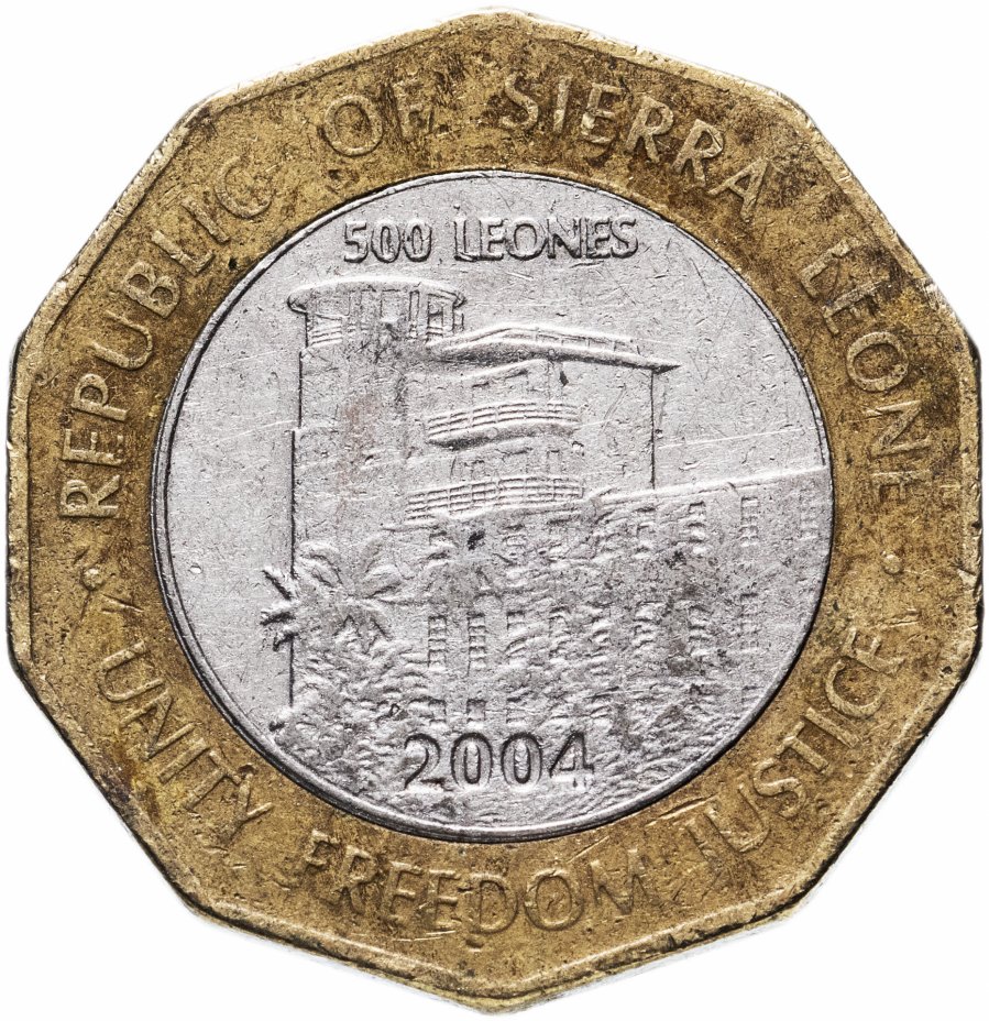 купить Сьерра-Леоне 500 леоне (leones) 2004