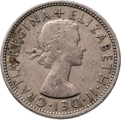купить Великобритания 2 шиллинга (флорин, shillings) 1965