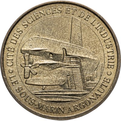 купить Франция туристический жетон "Городок науки и индустрии" 2005