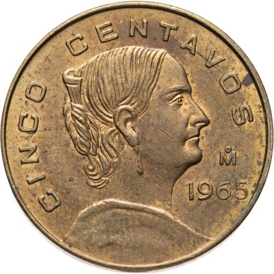 купить Мексика 5 сентаво (centavos) 1965