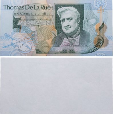 купить Тестовая банкнота Великобритания De La Rue "Thomas De La Rue"