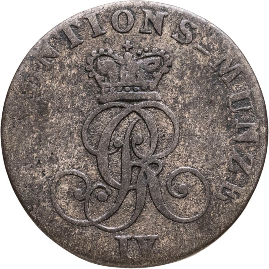 Купить Германия, Ганновер 1/24 талера 1827