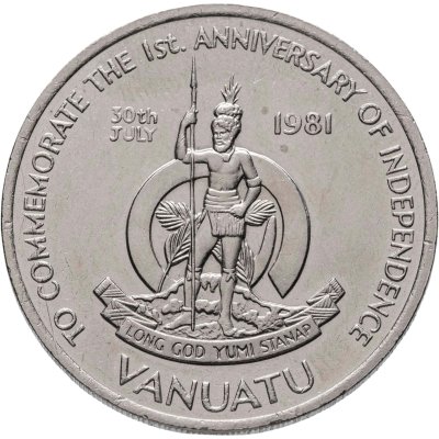 купить Вануату 50 вату (vatu) 1981 "Годовщина независимости"