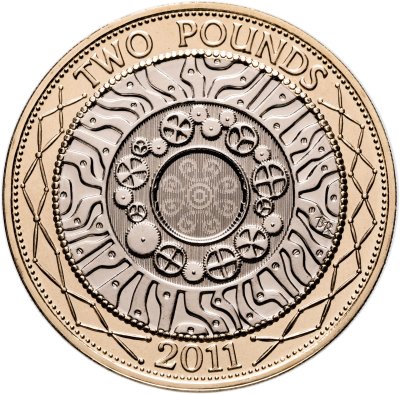 купить Великобритания 2 фунта (pounds) 2011