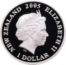 Купить Новая Зеландия 1 доллар 2005 "90 лет Австралийско-Новозеландскому корпусу. Дух товарищества", в капсуле