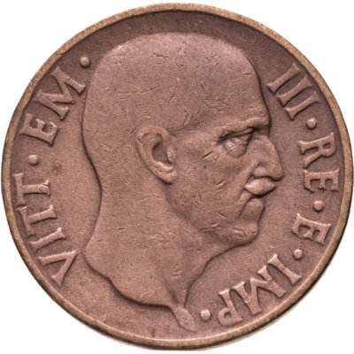 купить Италия 5 чентезимо (centesimi) 1938