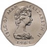 Купить Остров Мэн 20 пенсов (pence) 1983