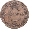 Купить Швеция 1/4 скиллинга (skilling) 1819