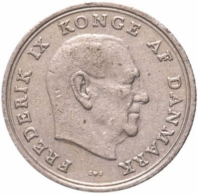 купить Дания 1 крона 1960-1972 (Корь Фредерик IX) - случайный год