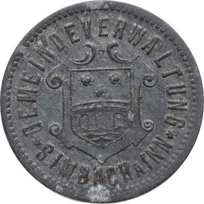 купить Германия "Симбах-ам-Инн" 10 пфеннигов, ND (1917) нотгельд
