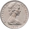 Купить Новая Зеландия 20 центов (cents) 1978