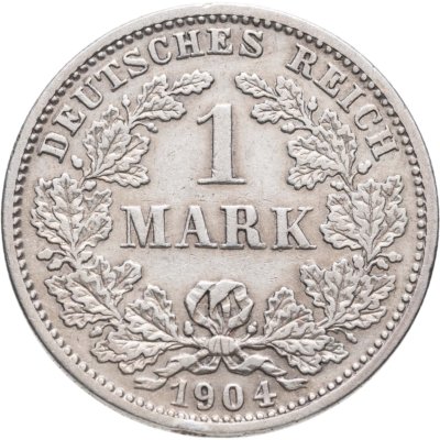 купить Германия 1 марка (mark) 1904 D знак монетного двора: "D" - Мюнхен