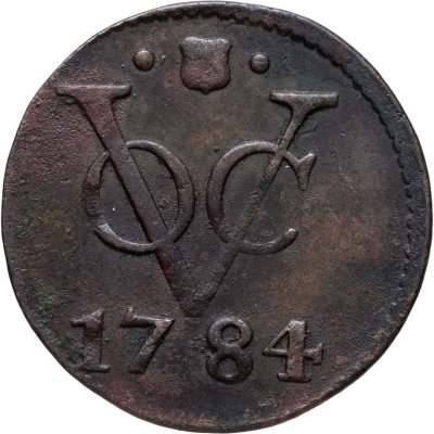 купить Голландская Ост-Индия 1 дуит 1784 Герб Утрехта