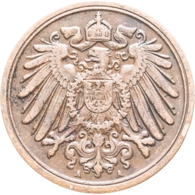купить Германия 1 пфенниг 1911, знак монетного двора: "A" - Берлин