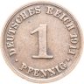 Купить Германия 1 пфенниг 1911, знак монетного двора: "A" - Берлин