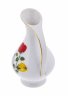 Купить Вазочка с декором розы, фарфор, деколь, мануфактура "Plankenhammer porcelain", Германия, 1920-1945 гг.