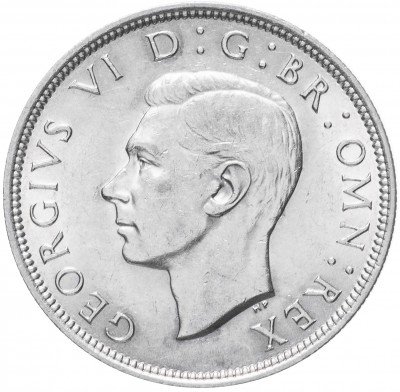 купить Великобритания 1/2 кроны 1942