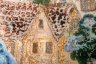 Купить [Авторское] Блюдо (фруктовница) "Натюрморт с гитарой", автор Анна Владимировна Зуйкова, керамика, роспись, керамика, роспись, СССР, 1970-1990 гг.