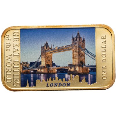 купить Фиджи 1 доллар (dollar) 2015 "Великие города мира - Лондон"
