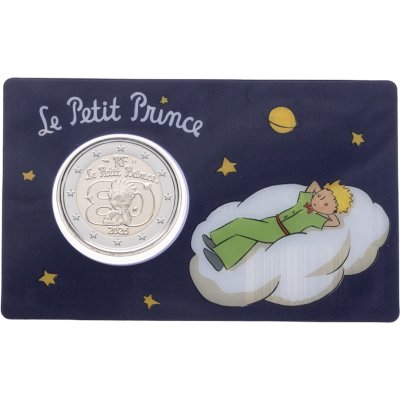 купить Франция 2 евро (euro) 2026 Маленький принц, в коинкарте (номер коинкарты -случайный)