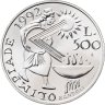 Купить Сан-Марино 500 лир (lire) 1991 "XXV летние Олимпийские Игры, Барселона 1992"