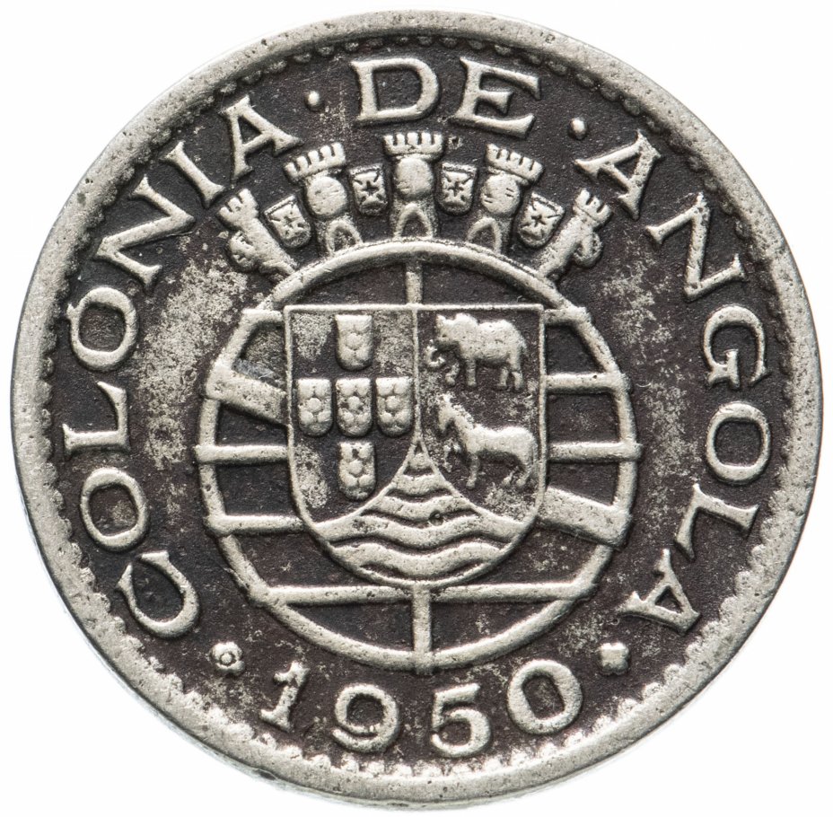 купить Ангола 50 сентаво (centavos) 1950