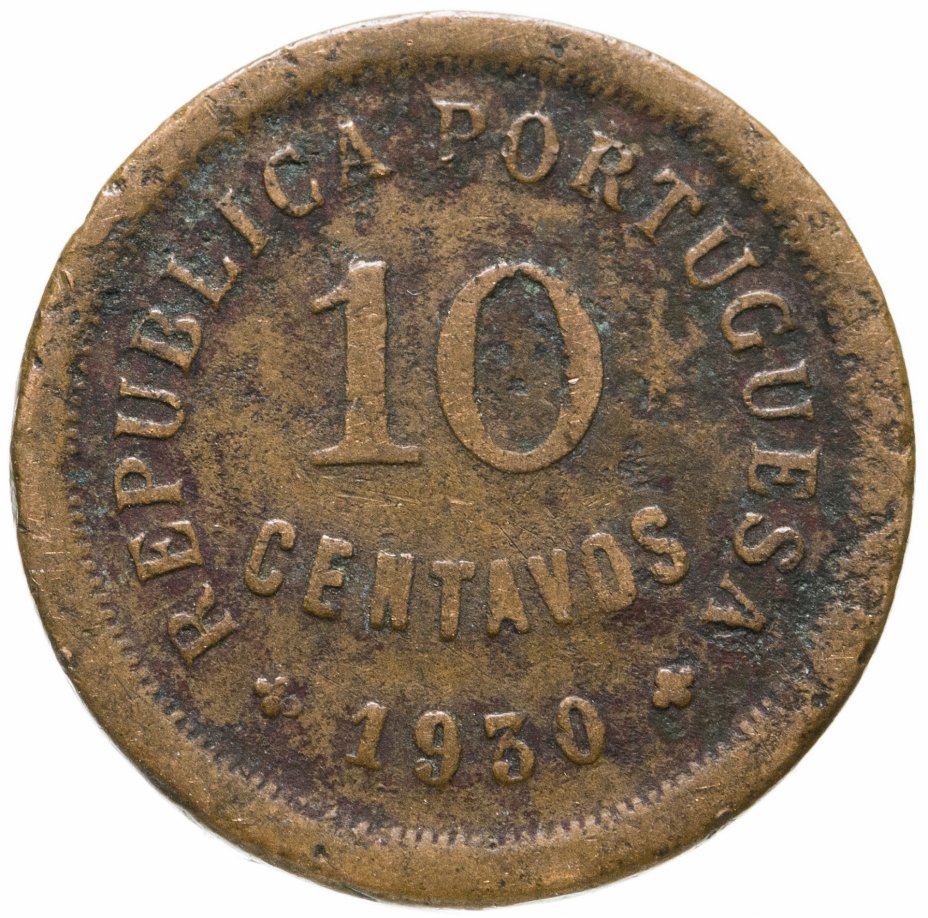 купить Кабо-Верде 10 сентаво (centavos) 1930
