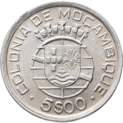 купить Мозамбик 5 эскудо (escudos) 1949