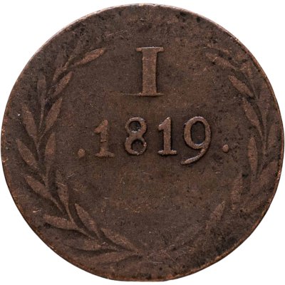 купить Германия, Франкфурт 1 пфенниг 1819