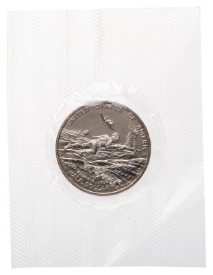 купить США 50 центов (1/2 доллара, half dollar) 1995 P "50 лет победы во Второй Мировой войне", в запайке