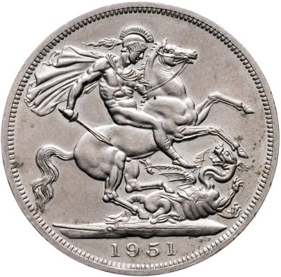 купить Великобритания 5 шиллингов (shillings) 1951 "Британский фестиваль 1951 года"