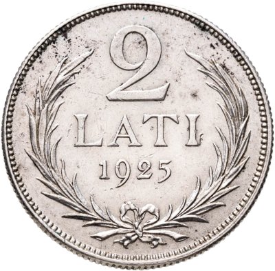 купить Латвия 2 лата (lati) 1925