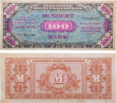 купить Германия 100 марок 1944