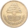 Купить Ливан 25 пиастров (piastres) 1952