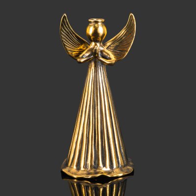 купить Колокольчик "Ангел-хранитель Рождественский", бронза, патина, Российская Федерация, 2025 г.