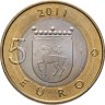 Купить Финляндия 5 евро (euro) 2011 Провинция Аландские острова