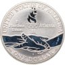 Купить США 1 доллар (dollar) 1995 "XXVI летние Олимпийские Игры, Атланта 1996 - Велоспорт"