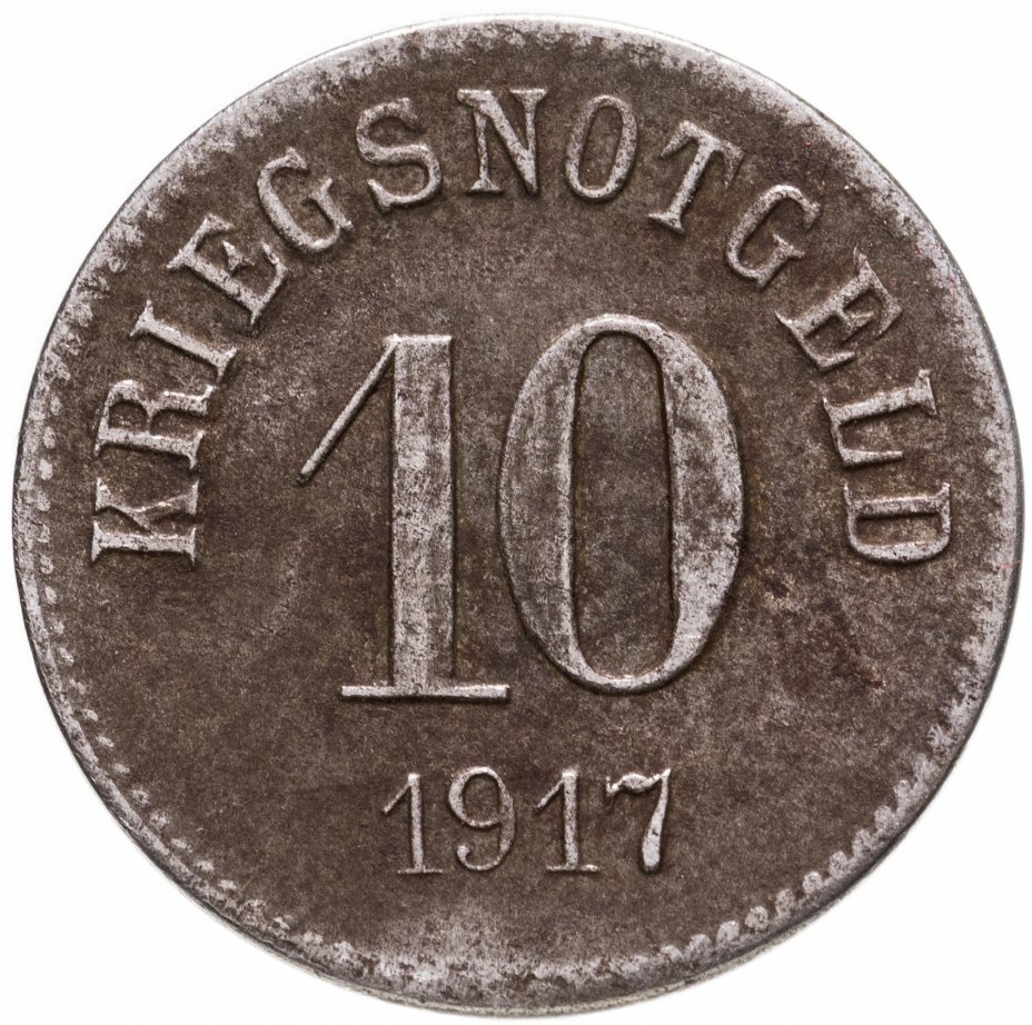 купить Германия (Бавария) нотгельд 10 пфеннигов 1917