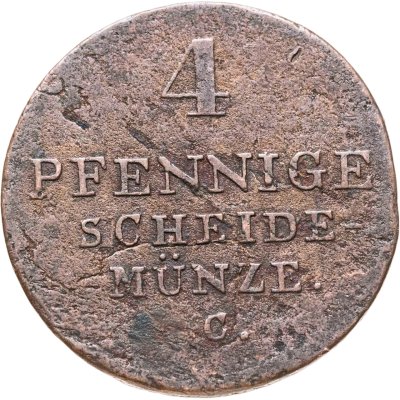 купить Ганновер 4 пфеннига 1827