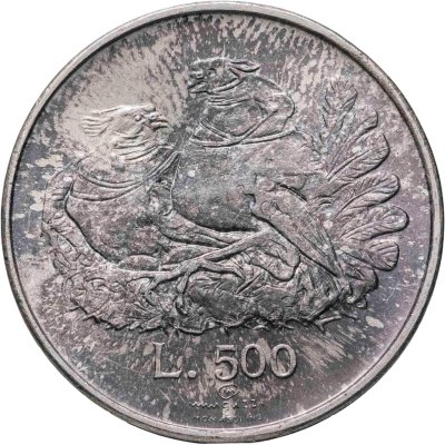 купить Сан-Марино 500 лир (lire) 1974