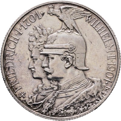 купить Германия (Империя) 2 марки (mark) 1901 "200 лет Пруссии"