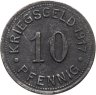 Купить Германия "Мюнстер" 10 пфеннигов 1917 нотгельд