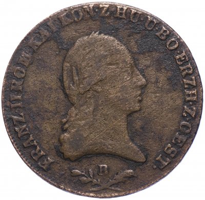 купить Австрия 6 крейцеров 1800 B