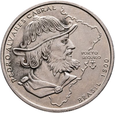 купить Португалия 200 эскудо (escudos) 1999 "500 лет с момента высадки Педро Альваро Кабрала в Бразилии"