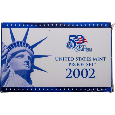 купить США годовой набор монет 2002 S (10 штук)