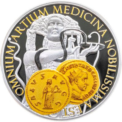 купить Ниуэ 1 доллар 2015 "Римские монеты - Ауреус Салюс" в футляре с сертификатом