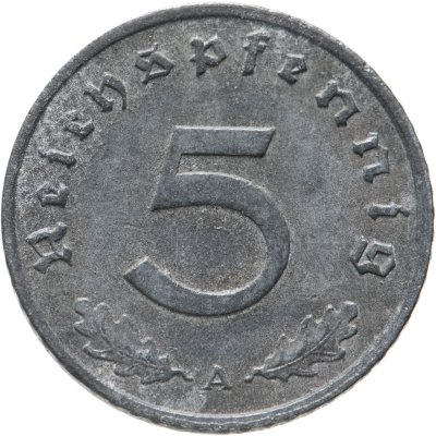 купить Германия (Третий рейх) 5 рейхспфеннигов 1940