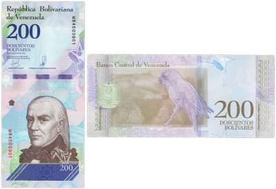 купить Венесуэла 200 боливар 2018 (Pick **)