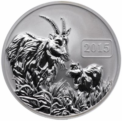 купить Токелау 5 долларов 2015 "Год козы"