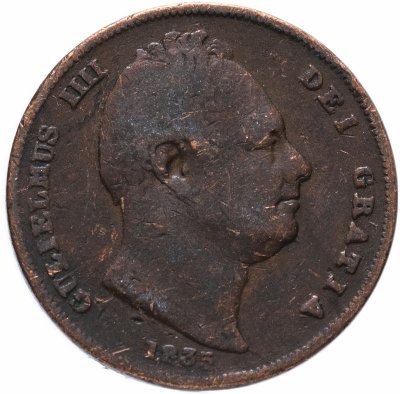 купить Великобритания 1 фартинг 1835